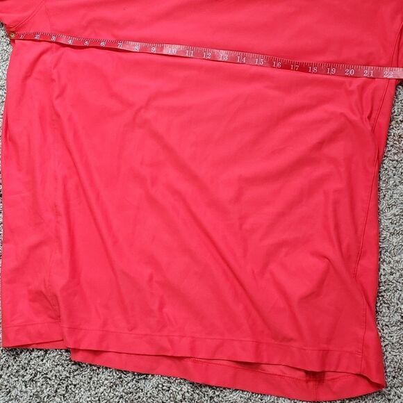 Nike Red Dry Fit Golf Polo Shirt - Picture 4 of 6